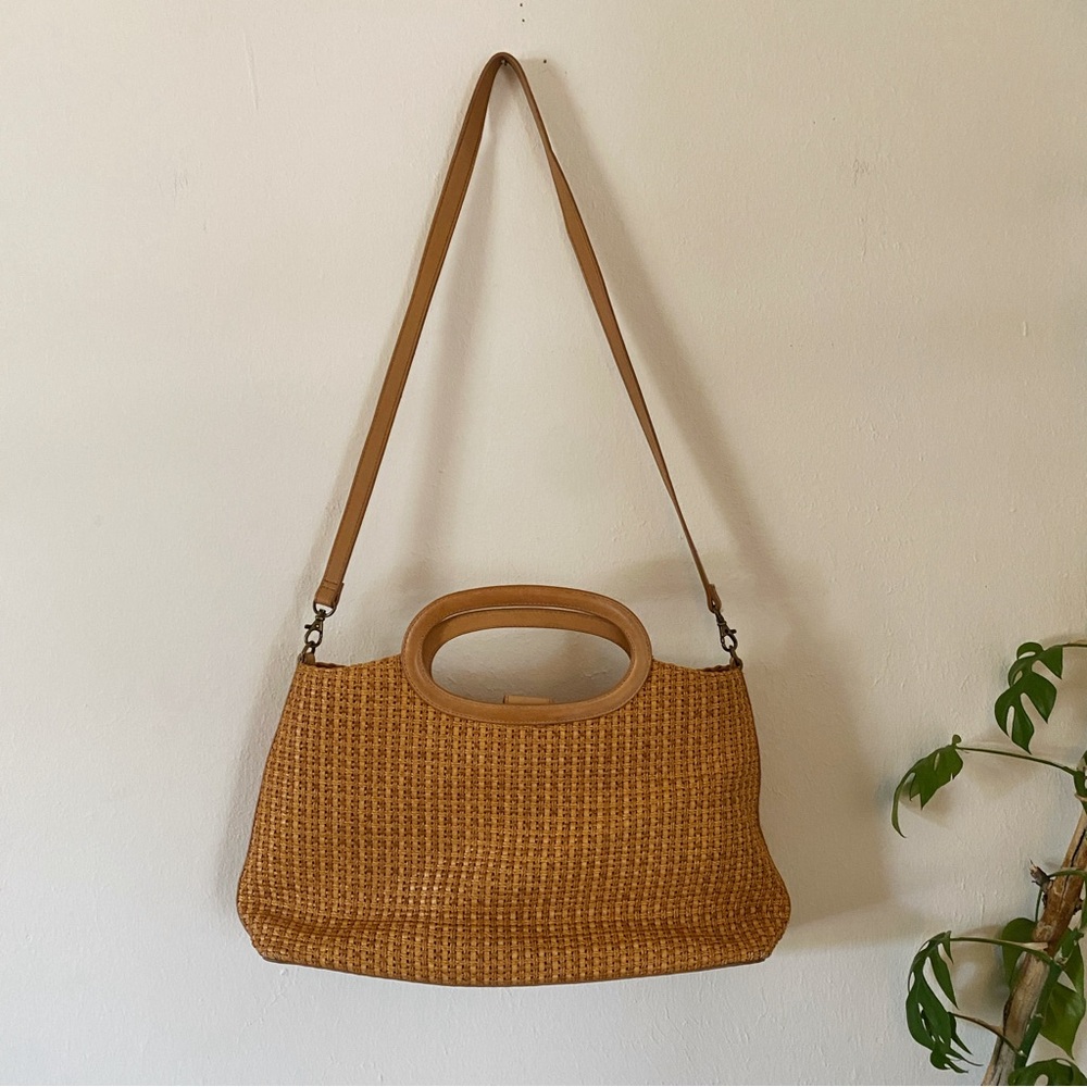 Woven Fossil Bag